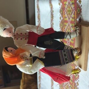 🇧🇬Vintage Bulgarian Folk Art Dolls